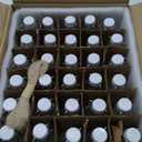 Kingrol 30 Pack 2 oz Swing Top Glass Bottles, Small Glass Bottles with Airtight Lids, Personalized Label Tags and String for Crafts, Wedding Party Favors, Decor