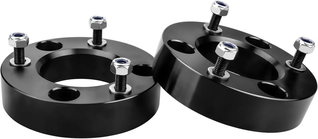 HHCSOP 2" Front Leveling Lift Kit for 2004-2024 Ford F150 2WD 4WD, 2003-2018 Ford Expedition, 2005-2008 Lincoln Mark LT, 2 inch Forged Strut Spacer Leveling Kit