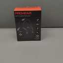 PROHEAR 037 Bluetooth 6.0 Hearing Protection Headphones with Rechargeable 1500mAh Battery, 30dB SNR Safety Noise Reduction Ear Muffs with 120H Playtime for Mowing, Workshops, Snowblowing - Orange