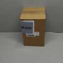 156oz 52oz Airtight Glass Square Storage Canister with Bamboo Lid Set of 2(4600ml*1 1550ml*1) Large Gallon Glass Jars for Sugar, Flour, Cookies and Coffee beans (with Black Lable)