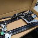 Pair Rear Driver & Passenger Power Window Regulator w/Motor Compatible for Chevy Silverado Tahoe Suburban Avalanche Cadillac Escalade GMC Yukon Sierra 2000-2007 Left & Right Side (Set of 2)