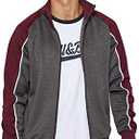 Tebreux Men's Tracksuits 2 Piece Outfit Jogging Suits Set Casual Long Sleeve Sports Sweatsuits (L)