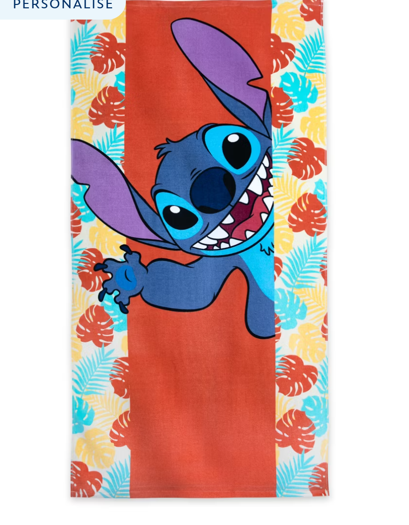 Disney Stitch Beach Towel – Lilo & Stitch – Personalized