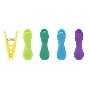 Rainbow Bag Clips 8 Count 2pack