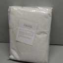 IVAPUPU Natural Pinch Pleated Full Blackout Curtains Linen Blend Room Darkening Window Curtains 84 inch 1 Panel for Living Room Bedroom Thermal Insulated Curtain Drapes with 12 Pcs Hooks 60''Wx84''L