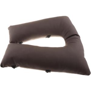 Universal Toilet Seat Cover for All Seasons, Washable Cushion for Commode Use, U Shape Brown