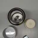 Earth&ME 17 OZ Soup Thermo for Hot & Cold Food for Kids, Vacuum Insulated Steel Lunch Container, Kids Wide Mouth Bento Thermal Food Jar, Warm Food Lunchbox Thermo Bowls with Spoon (Yellow Ducks)