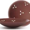 5 x Hotoo Nipple Covers for Women, Breathable and sticky Nipple Pasties, Reusable Silicone Body Pasties for Strapless Dresses (Coffee)