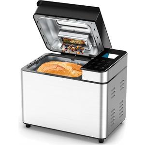 Large Capacity 2LB Bread Maker, 25‑IN‑1 Automatic Bread Machine