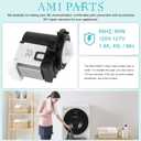 4681EA2001T Washer Drain Pump Assembly Fit for Kenmore/LG Washing Machine wm3670hwa wm3270cw wm2101hw wm3770hva wm3431hs - Replace AP5328388 4681EA1007G 4681EA1007D Drain Pump by AMI PARTS