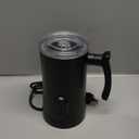 Milk Frother, 4-in-1 Electric Milk Steamer, 350ml/11.8oz Automatic Frother Machine for Coffee, Warm and Cold Foam, Temperature Control for Latte, Cappuccino, Hot Chocolate (Black)