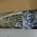 6PCS Daisy Flowers Artificial 24'' Blue Flowers Artificial Wildflowers Silk Flowers for Wedding Party Kitchens Home Decoration(Light Blue)
