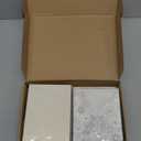 Hosmsua 5.12 x 7.3'' 50PCS Silver Laser Cut Butterfly Quinceanera Invitation Cards Lace Flora Weddding Invitations with Envelopes for Quinceaera Wedding Bridal Shower Invite (Silver Glitter)