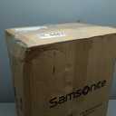 Samsonite Omni 2 Hardside Expandable Spinner Wheel Luggage, Checked Medium 24 in, Nova Teal
