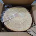Set of 10 Large Wood Slices (11-13”) – Rustic Wooden Rounds for Wedding Centerpieces, Event Decor, and Table Centerpieces