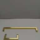 18"x 6" Towel Bar Square Shower Door Handle Combination - Satin Brass Square Handle for 1/4 to 1/2 Frameless Glass Shower Doors | Modern Luxury Bathroom Accessories