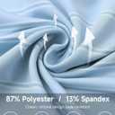 Rouen Polo Shirts for Men Dry Fit Performance Heather Stripe Golf Polo Moisture Wicking Lightweight Breathable Golf Shirts (L)