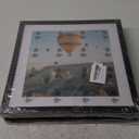 Wood 12x12 Frame Black with 10x10 Mat, for 30 x 30cm Diamond Art Painting, Display Photo 10 x 10 with Mat or 12 x 12 without Mat, Large 30x30 Picture Frame for Wall Hanging, Black, 1 Pack