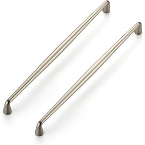 Ravinte 30 Pack 10 Inch Brushed Nickel Kitchen Cabinet Handles Solid Zinc Alloy Cabinet Pulls Cupboard Hardware Drawer Handles