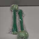 2PCS Long Size Lymphatic Drainage Hammer, Manual Body Massage Hammer, Anti Slip Longer Handheld Herbal Massage Hammer with Two Ends for Back Pain Relief (Light Green)