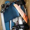 DUMOS Home Office Desk Chair with Footrest, High-Back Mesh Rolling Swivel Reclining Chairs with Wheels, Comfortable Headrest, Lumbar Support, Comfy Arms for Home, Office, Gaming, Student, Elegant Blue