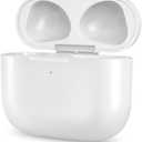 CIVPOWER Updated Charging Case Replacement Compatible with Air Pods 3rd Generation, Wireless Air Pods 3 Charger Case with Pairing Sync Button Without Earbuds, White