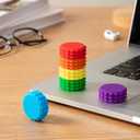 3Pack Spiky Fidget Toys for Adults Fun Sensory Stress Relievers, Anxiety & Focus Toys for Autistic Adults, Unique Gift Idea