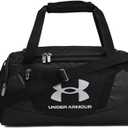 Under Armour Undeniable 5.0 Duffle (Large, Black (001)/Metallic Silver)