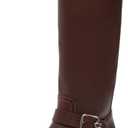 COACH Women's Daria Moto Boot Industrial Shoe (9, Maple)