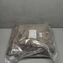 Homzard Luxury Velvet Quilt Set Queen Size Bedding, Mocha Brown Comforter Set, Ultra-Soft Striped Channel Stitch All Season Comforter, Thermal Bedspread Coverlet with 2 Pillow Shams (Queen (90"x96"))