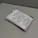 VIAOLI Scrubs for Women Set V-Neck Top and 8 Pocket Jogger Scrub Pant - Medical Uniform Nursing Scrub Set (Medium, White)