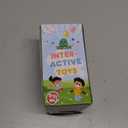 Hopearl Adorable Plush Cow Toy Floppy Dairy Cattle Soft Stuffed Animal Cute Birthday Gifts for Boys Girls Kids Toddlers, Strawberry Pink, 9''