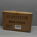 Dog Gate for Small Dogs,Adjustable 18-48" Extra Wide Short Dog Gate for doorways,Low Pet Gate to Step Over for Stairs(White, 10" Height)