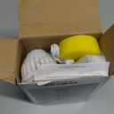 Electric Spin Scrubber, Cordless Shower Scrubber with Battery Level Display, 2 Speeds Electric Scrubber for Cleaning with 6 Replaceable Heads, Cleaning Brush for Bathroom/Sink/Window (White)