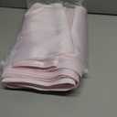 Horbaunal 12 Pack Light Pink Satin Table Runner 12 x 108 Inch, Smooth Table Runners for Wedding Banquets Birthday Party