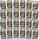 JOYIN 288 Counts Mini Chalk Set for Kids, Non-Toxic Chalks for Boys Girls 3+, School Supplies for Teachers, Goody Bag Fillers, Small Packs Sidewalk Chalk Party Favors (24 Boxes)
