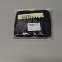 ANZERMIX Seamless Cotton Thongs for Women Underwear 6-Pack (6-Pack Black, Large)