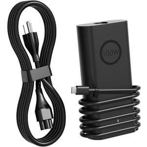 100W USB-C Charger Compatible with Dell Precision 5770 5760 5680 3580 Latitude 9440 9510 9520 7640 5340 XPS 9440 9720 Inspiron-14 16 7430 7640 Pro Rugged 13 14 16 Laptop