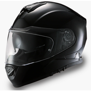 Daytona Detour Full Face Helmet Hi-Gloss Black - DE1-A Free Shipping XS