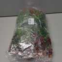 Artificial Flowers for Outdoors, 12 Bundles Multicolor Faux Silk Flower Spring Summer Decoration, Artificial Plants Fake Outdoor Flowers UV Resistant No Fade for Home Planter Porch Patio Yard Decor (Double Purple)