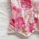 WDIRARA Women's Lace Corset Tops Mesh Strapless Bustier Tube Top Going Out Clubwear (Pink, S)