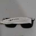 Ray-Ban RB4385 Liteforce Rectangular Sunglasses (Matte Black/Green Mirrored Blue Polarized)