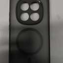 Compatible with REDMI Note 15 Pro 5G Case Cover,Compatible with MagSafe,Compatible with Xiaomi Redmi Note 15 Pro 5G Built-in Magnetic Anti-Shock Cell Phone Case Black