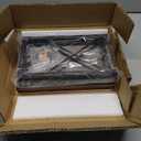 Giikin Countertop Shelf Organizer, 2 Tier Kitchen Spice Rack for Countertop, Wood Coffee Counter Shelf Organizer for Home (Brown, S)