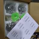 MHDCLY Coffee Bar Accessories, Coffee Syrup Dispenser  4pack,16.9oz Syrup Dispenser with Labels,Syrup Pump Dispenser for Coffee Bar(Gold Pump)