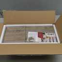 Jerry & Maggie Office Desk Organizers and Accessories for College Dorm Decor, Supplies Wooden Desk Organizer for Plants, Cubicle Shelf of Makeup Organizer for Cute Room Decor, Grey Oak