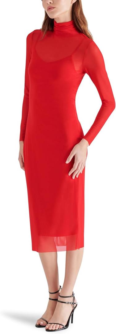 Steve Madden Womens Vivienne (X-Small, Red)