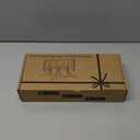 Nacome Plant Terrarium Propagation Stations: Mothers Day Gifts for Mom Plant Lovers Women Wife Daughter - 3 Bulb Glass Vases with Wooden Stand Tabletop for Hydroponics Home Garden Decor (Blue)