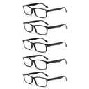  5 pack Reading Glasses for Women/Men, Bifocal, Progressive, Readers for Women/Men, Eye glasses, Blue Light Glasses 