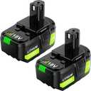 Bonacell Upgraded 1Pack 7.0Ah Replacement for Ryobi 18V Lithium Battery Compatible with Ryobi 18 Volt Battery ONE+ Plus P102 P103 P104 P105 P107 P108 P109 Cordless Power Tools